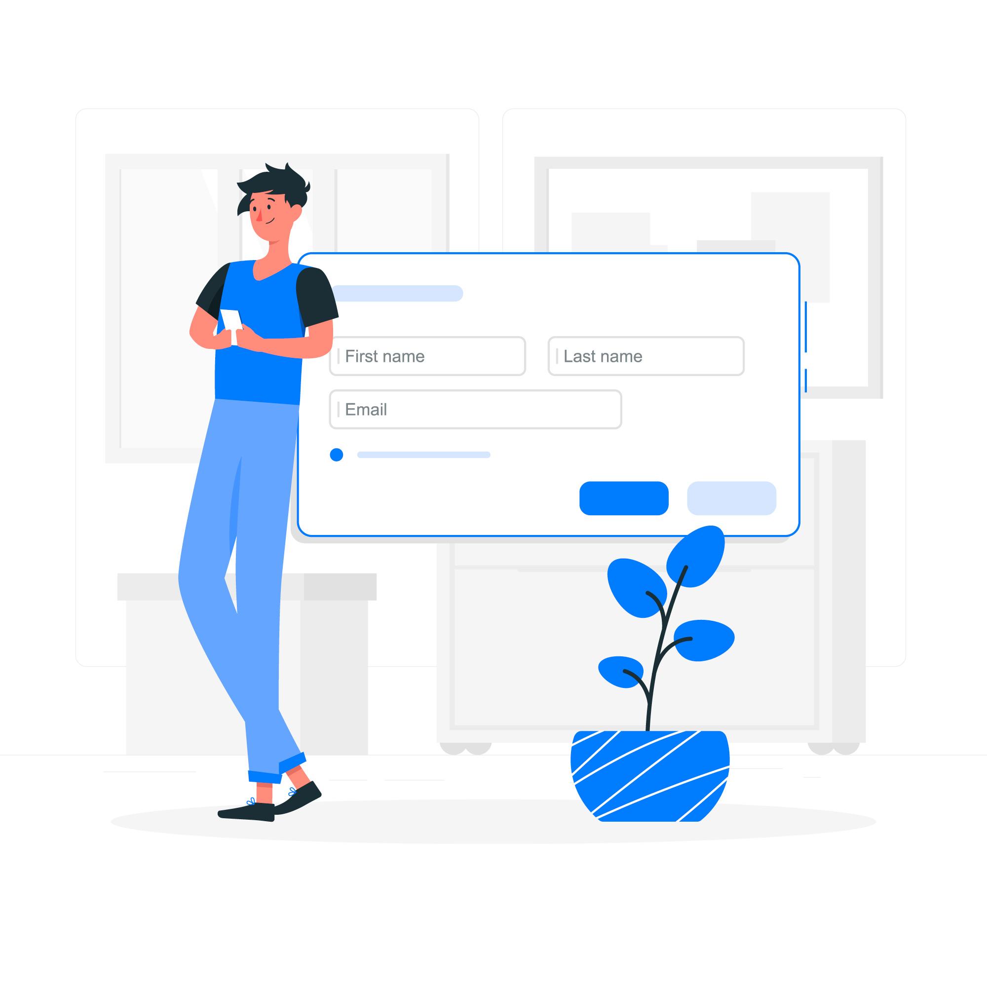 Signup Illustration